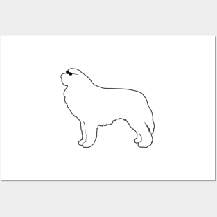 Great Pyrenees Pattern Great Pyranees Dog Breed Patterns Posters and Art